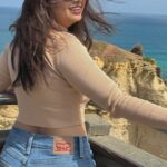 Prajakta Mali Instagram - उफ़्फ़ यह गहराइयाँ …। . Long drive from Melbourne to Adelaide by Great Ocean Road. . 12 Apostles And London bridge . #sea #scenery #roadtravel #australia #tour #prajakttamali @♥️