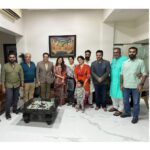 Prajakta Mali Instagram - About 3 days ago… #latepost . साई भंडारा - विरार.. . Glad, I got the opportunity to have great conversation with @govinda_herono1, Bhai, Appa Thakur, @uttungthakur and Thakur family. . #gratitude #prajakttamali @😇