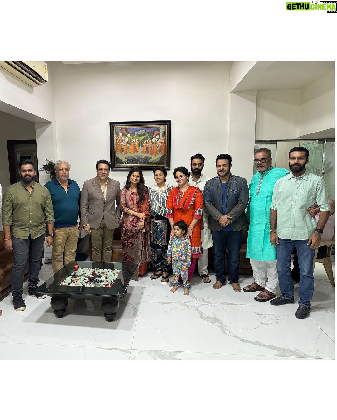 Prajakta Mali - 137.3K Likes - About 3 days ago…
#latepost
.
साई भंडारा - विरार..
.
Glad, I got the opportunity to have great conversation with @govinda_herono1, Bhai, Appa Thakur, @uttungthakur and Thakur family.
.
#gratitude #prajakttamali @😇