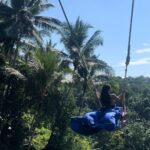 Pranali Rathod Instagram - Swinging through life’s playlist 🌥️🎧