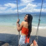 Pranali Rathod Instagram – Seas the day🌊🏖️☀️⛵️🌻 Nusa Penida Island