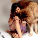 Pranati Rai Prakash Instagram - Babddoo walking into my photoshoot like 🤍 Shooting with @leroifoto 📸