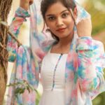 Pranika Dhakshu Instagram - 🤍🍃🤍 Artist - @pranikadhakshu Costumes - @ival.amali Photographer - @camerasenthil Makeup - @anjusartistry Shoot Organized by @rrajeshananda #pranikadhakshu #zara