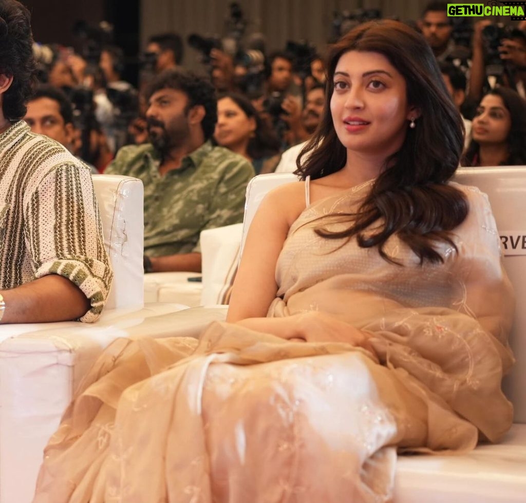 Pranitha Subhash Instagram - Glimpses from the audio launch of Thankamani starring Dileep sir .