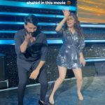Pranitha Subhash Instagram – Fun day at Dhee Shoot today with @alwaysjani sir as my 
co-judge . We worked in attarintiki daaredi . And my recent fav laal peeli akhiyan from teri baton mein aisa .. is his latest hit ✨