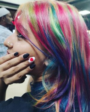 Prayaga Martin Instagram - Nothing got worse! 
Everything just got a bit too colourful.