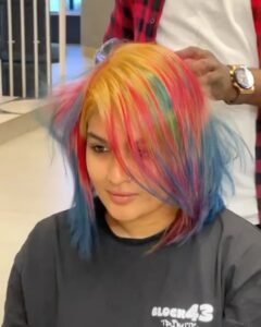Prayaga Martin Instagram - Nothing got worse! Everything just got a bit too colourful.