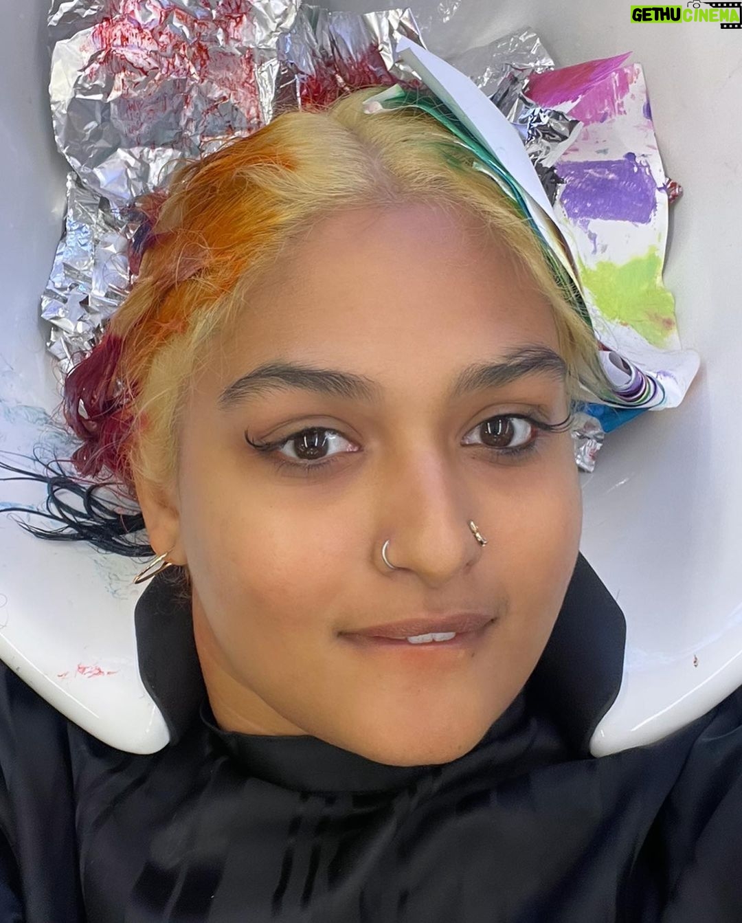 Prayaga Martin - 63.7K Likes - Nothing got worse!
Everything just got a bit too colourful.