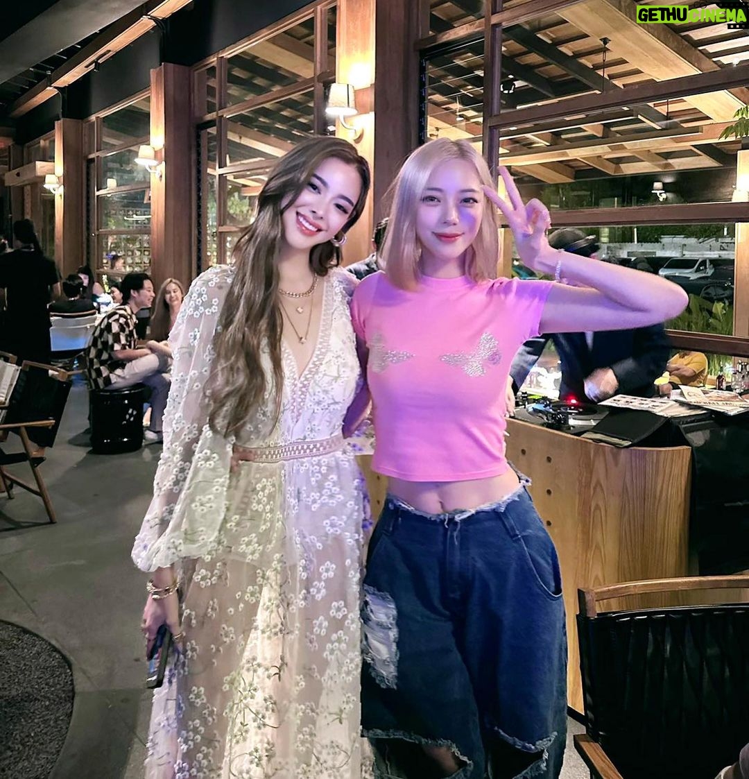 Preechaya Pongthananikorn Instagram - We are at @kurohouse.bkk 🎌👹👺❤️ Kuro House