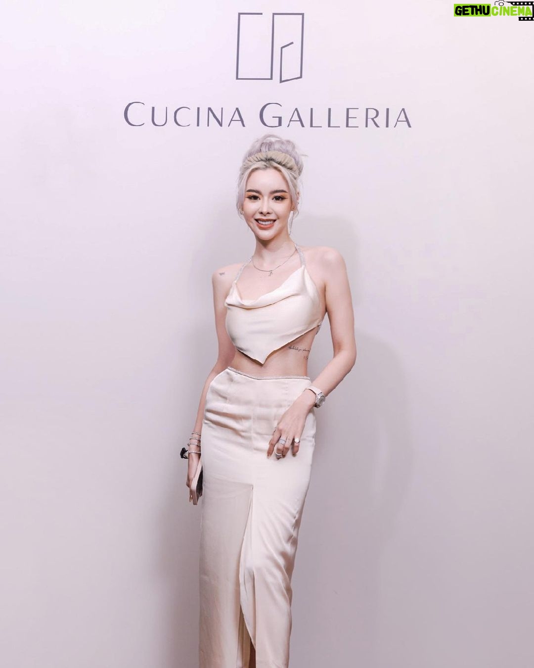 Preechaya Pongthananikorn Instagram - Thanks for having me here ka 🤍@thecucinagalleria #cucinagalleria #yourdreamkitchen @828eighttwoeight #828PR CUCINA GALLERIA