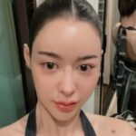 Preechaya Pongthananikorn Instagram - กลับมาแล้วน้า กับ โนฟิวเต้อรรร หน้าก็จะประมานนี้ #nofilter #selfie #imback #thailand🇹🇭 Bangkok, Thailand