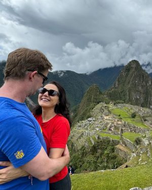 Preity Zinta Instagram - Us after a 16km uphill hike on the Inka Trail to Machu Picchu 😍 Wow !!! What a view… what a hike ! #Bucketlist #Machupicchu #Amazingperu #Peru #ting