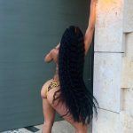 Pretty Vee Instagram - MOOD: I Prefer My Birthday In A Different Country 😍💦 - 10/13 SAVE THE DATE ☀️ - This Birthday Will Be A Special One! 🎈 -Vee Day Loading……💋 -Hair: @marvaluxehair -Swim: @mattecollection