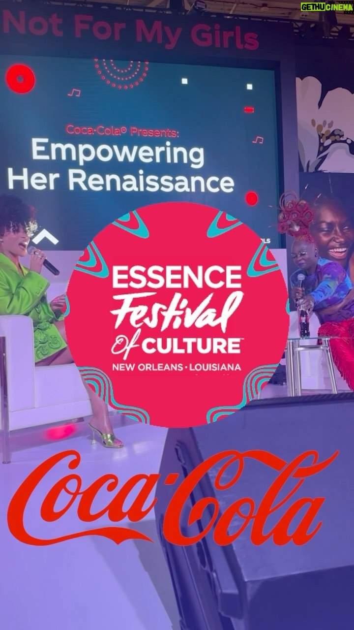 Pretty Vee Instagram - MOOD: Still Reflecting On This Magical Moment ๐คฉ๐ - I Donโt Take What I Do Lightly Everything Is A Big Deal For Me! Iโm Forever Grateful & Forever Humbleโ๐ - Thank You @cocacola & @essencefest For Having Me๐ - @wangawoman I Adore You, & Keep Being Unapologetically You!๐ - Jesus Thank You๐ MUA: @picaasso Hairstylist: @billions_pink Fit: @thebrandlabel ๐ฅ: @tdaymedia