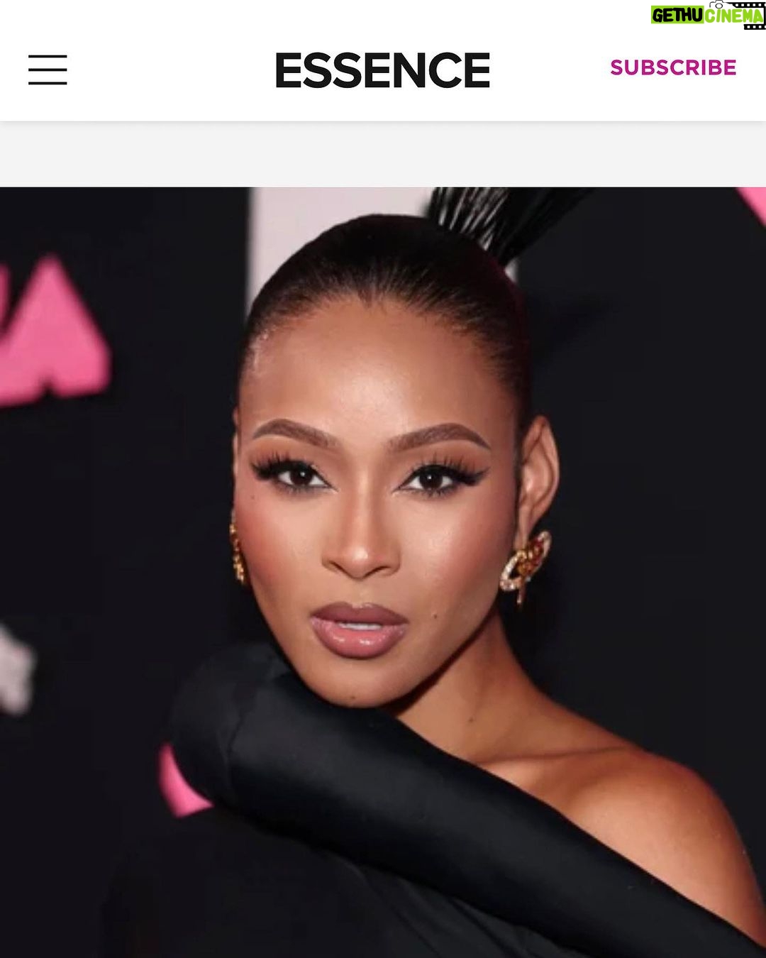 Pretty Vee Instagram - Moments like this are pure MAGIC!🌟 🤩 Being featured in some of the most prestigious fashion publications in the WORLD is such a dream come true!✨ It's proof that GOD is aligning me in the right spaces. Forever grateful and we not stopping….✨🖤 -Jesus Thank You ✨ Dress: @quine_li_ Hairstylist: @billions_pink MUA: @picaasso Stylist: @olvrbrwn & @sankaraxt Assistant Stylist: @magnificent_misfit Earrings @schiaparelli Rings @davidyurman Heels: @maisonalaia - Team, I Love You & Thank You! You Guys Are Incredible 🖤