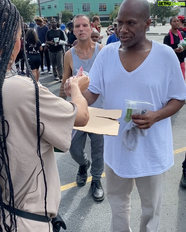 Pretty Vee Instagram - Sorry Just Busy Doing Everything I Said I Was Going To Do! π€π€π½ - & One Of Those Things Is Giving Back, Thank You @traeabn For Bringing Me To Houston,Tx To Serve With You In Your Community! I Absolutely Love What Your Doing! We Appreciate π€ - Yβall Know Vena Love The Kids!π€π½ - & Lastly Swipe & Come Party With Me! - Love Yβall Bye! - PrettyVee π Houston, Texas