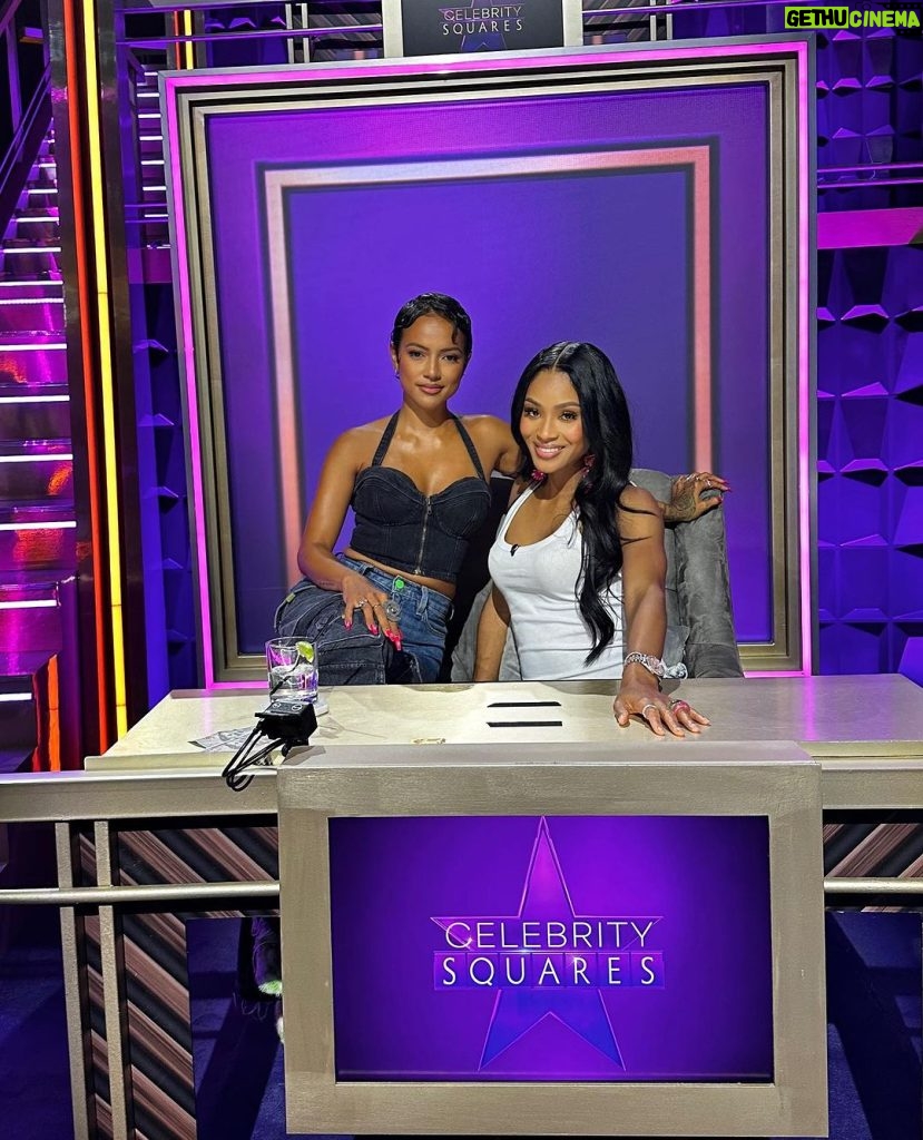 Pretty Vee Instagram - MOOD: Jobs Will Come & Go. Your Calling Won’t 🤩🎥 - Did Y’all Catch Celebrity Squares Last-Night On @bet 🫶🏼 -Man @dcyoungfly Your REALLY The Host Of This Iconic Show! I Am Overly Proud Of You! I Am So Inspired By You! Real Is Rare, & I Will Always Be Right Here, No ?🧡 I Love You! - Y’all These Swipes Are So Cute & Funny To Me!🥰 @breshawebb Thank You For Your Kind Heart Towards Me. You Are The PrettyVictory 🫶🏼 MUA: @picaasso Hairstylist: @slayedbydalvi