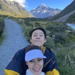 Prin Suparat Instagram - Honey moon ของฉัน เป็นแบบนี้ ☺️ Hooker Valley Track