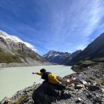 Prin Suparat Instagram - Honey moon ของฉัน เป็นแบบนี้ ☺️ Hooker Valley Track