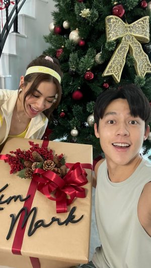 Prin Suparat Instagram - Let’s stay active this holiday season! Our new drop with @wakingbee has officially arrived and we want to wear it all!! ☺️ #wakingbeebymarkkim