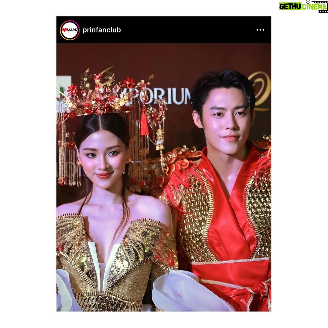 Prin Suparat Instagram - กับงาน Chinese New Year 2024 Grand Celebration ขอให้เป็นปีพญามังกรที่ให้ความสุข ความมั่งคั่ง มั่นคง โชคดี กับทุกท่านนะครับ 🧧🪭 Make up : @jibbierubie Hair : @tungpui69 Emsphere at EM District
