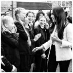 Prince Harry, Duke of Sussex Instagram - 50 years ago, women in Britain won the right to equal pay. That monumental moment began with one courageous and inspiring group of women in a factory in Dagenham, England. In 1968, facing a pay settlement that declared them less skilled than men, the sewing machinists of the Ford Motor Company walked out on strike. In the face of great pressure, they stood firm, and two years later the UK Parliament was forced to pass the Equal Pay Act, protecting and supporting working women ever since. To mark International Women’s Day, The Duchess of Sussex visited Dagenham to meet with Geraldine Dear, one of the strikers, and spend time with students at the Robert Clack Upper School to meet the town’s next generation of female role models, and talk to young women and men about the women who inspire them. • “Being in Dagenham is incredibly profound. Because as you can see with Geraldine and the other women who had the strength to really stand up for something that they knew needed to be done. This is the best example of no matter how small you might feel, how low you may feel on the ladder or the totem pole, no matter what colour you are, no matter what gender you are, you have a voice, and you certainly have the right to speak up for what is right.” - The Duchess of Sussex A lifetime advocate and campaigner for gender equity, The Duchess joined a special assembly to celebrate this remarkable local story, as well as recognise the social, economic, cultural and political achievements of all women around the world. #InternationalWomensDay #IWD2020 #EachForEqual Photo © The Duke and Duchess of Sussex / Chris Allerton
