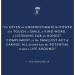 Prince Harry, Duke of Sussex Instagram - An inspiring quote for #GivingTuesday, a day that encourages people to do good. GivingTuesday is a global generosity movement unleashing the power of people and organisations to transform their communities and the world on December 3, 2019 and every day.