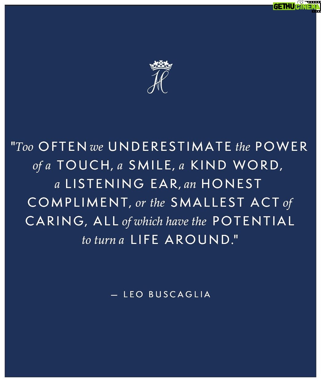 Prince Harry, Duke of Sussex Instagram - An inspiring quote for #GivingTuesday, a day that encourages people to do good. GivingTuesday is a global generosity movement unleashing the power of people and organisations to transform their communities and the world on December 3, 2019 and every day.