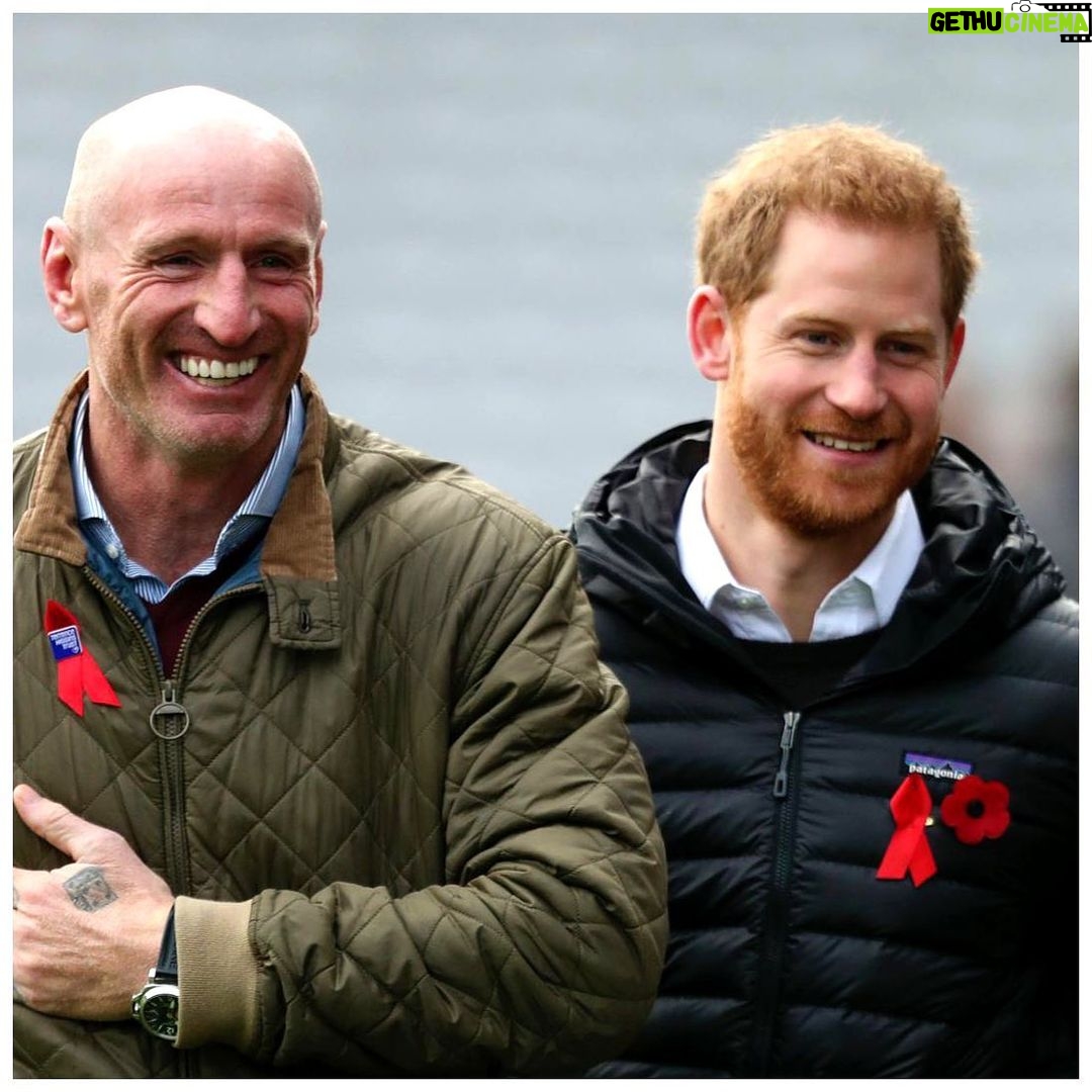 Prince Harry, Duke of Sussex Instagram - This morning, The Duke of Sussex joined forces with @gareththomasofficial and The Terrence Higgins Trust to raise awareness for National HIV Testing Week, which takes place from November 16th-22nd. The Duke has been a longtime advocate of HIV awareness, and of eradicating the stigma surrounding the virus - an extension of his mother’s legacy. Not enough people know that thanks to the work of so many over the years, HIV is no longer a death sentence and testing for it is quick and easy. Today the Duke shared the magnitude of having someone like Gareth Thomas, one of our most legendary Welsh rugby players, demonstrate that you can be HIV positive and live a healthy, strong, fulfilling life. Gareth is an excellent role model for anyone living in fear, and an amazing example of both physical and mental strength. An estimated 1 in 14 people in the UK living with HIV are still undiagnosed. Please get tested and take control of your life and your health - even if you don’t feel you’re at risk, getting tested will help smash the stigma and normalise it for others. To find out more about how to get tested or National HIV testing week, please visit @ThtOrgUK. Photo © PA/EMPICS