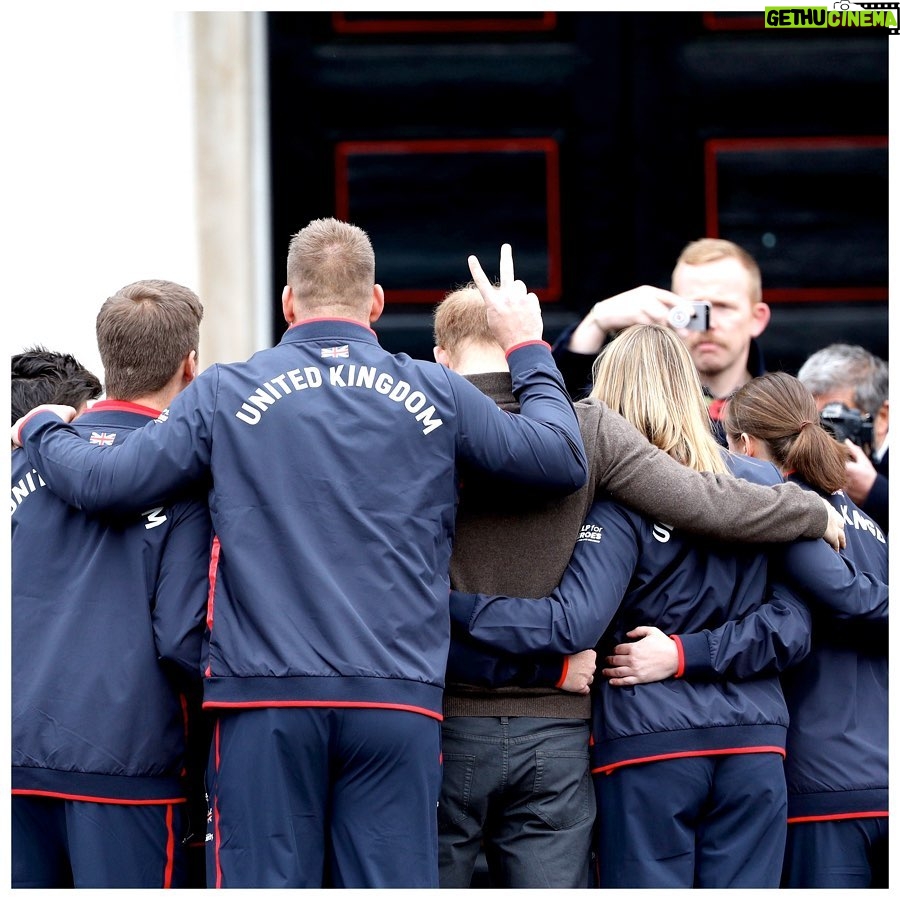 Prince Harry, Duke of Sussex Instagram - Some more fun moments from the announcement of the UK Invictus team 2020. Because they work hard...and play hard too! #IG2020 For more details about this special day, please visit our previous post or @WeAreInvictusGames. Photo © PA