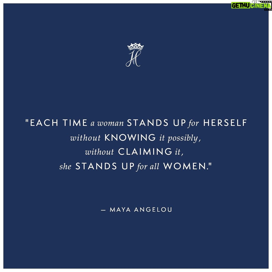 Prince Harry, Duke of Sussex Instagram - We post inspiring words like these so you can enjoy them, remember them, and share them - all the more reason to ensure they’re accurate. We are reposting because of a typo in the previous quote card. Apologies for the hiccup, and many thanks to those of you who flagged it for us! We do hope you’ll keep and share these powerful words from Maya Angelou -The Sussex Digital Team ••••••••••••••••••••••••••• Maya Angelou was an American poet, singer, civil rights activist and was hailed as a new kind of memoirist - inspiring people around the world as one of the first African-American women who openly discussed their personal life in order to help others. These words, used in The Duchess’ speech on the opening day of the Southern Africa Tour in Nyanga, South Africa, surrounded by the inspiring Mbokobo girls, should always be a reminder that no matter how big or small, your voice has a purpose.