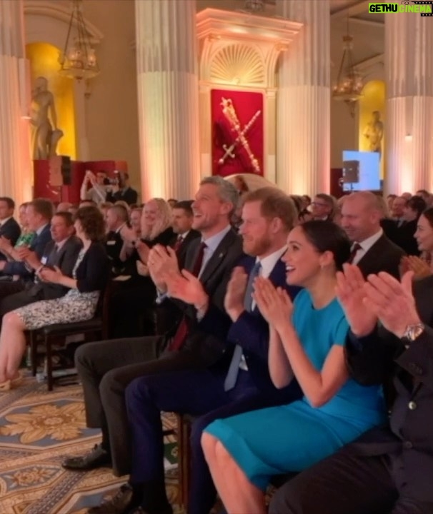 Prince Harry, Duke of Sussex Instagram - Tonight in London, for their third consecutive year, The Duke and Duchess of Sussex attended the annual Endeavour Fund Awards, which celebrates the achievements of those veterans injured in service who have taken part in remarkable sporting and adventure challenges over the last year. By choosing to take on what seems impossible, these men and women not only set goals for themselves but have also inspired millions of people around the world. These annual awards bring together The Duke and The Duchess alongside wounded, injured and sick Service personnel and veterans as well as their families, friends and supporters of the military community. The Duke, who founded the @EndeavourFund, spoke on the night: • “The Endeavour Fund came from seeing the gaping hole that can be left after taking off that uniform. The power that sport and adventurous challenge plays in recovery, yes; but most of all - the chance to be part of a team again while attempting to achieve unthinkable challenges - as if being shot or blown up wasn’t enough, you guys continue to impress, inspire and challenge what it means to have a life changing injury.” • Since its launch in 2012, the Endeavour Fund has supported 108 projects that have directly assisted over 6,000 of those injured in service. Congratulations to all those who participated in endeavours over the last year and inspired others to push the boundaries of what’s possible! #EndeavorFundAwards