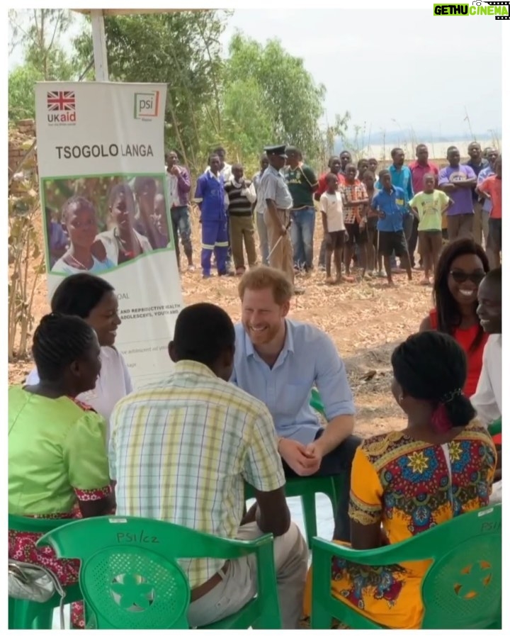 Prince Harry, Duke of Sussex Instagram - A quick recap of The Duke’s visit to Malawi, where yesterday he got to see the scale of the work that goes on to protect wildlife and the natural environment, this morning visit a health centre providing community care. The Duke started the day yesterday by paying tribute to Guardsman Matthew Talbot who sadly passed away whilst conducting joint counter-poaching operations in with local park rangers. The Duke then joined a live demonstration of how the British Army, the government of Malawi, local rangers and @AfricanParksNetwork work on a day-to-day basis; conducting a live tracking scenario and the interception of poachers within the National Park. Finally, The Duke was able to unveil a plaque to welcome the Park as the latest member of the Queens Commonwealth Canopy (@queenscanopy). And this morning, The Duke visited the Mauwa Health Centre which is bring life-saving and essential care to this remote community. By making even basic medical supplies available, used and stored correctly in remote areas like this is life-saving. The work done by organisations around Africa to protect the natural environment is invaluable and The Duke passionately believes we need to recognise and support the local communities dedicating their lives, sometimes risking their lives, to protect the world’s most incredible animals and habitats. #RoyalVisitMalawi Video ©️ SussexRoyal