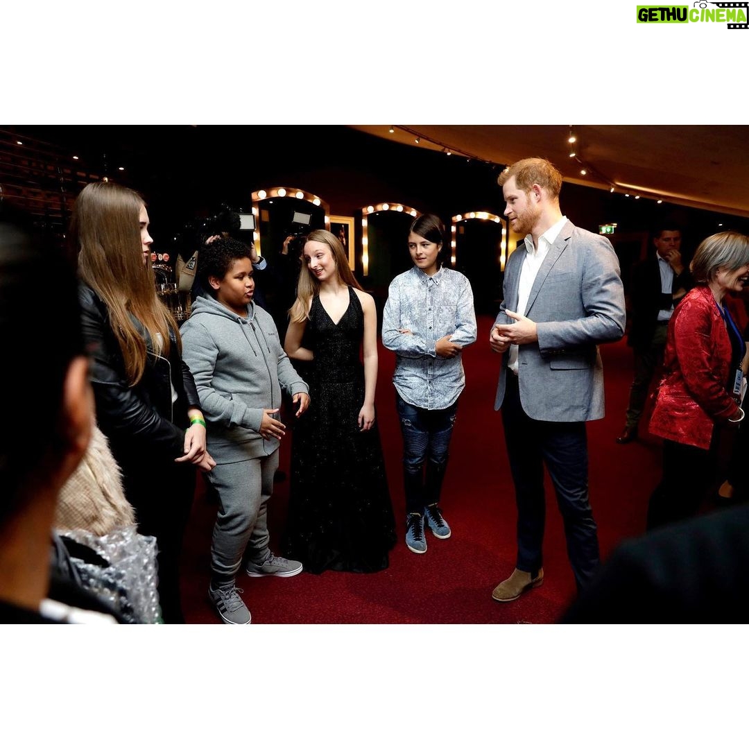 Prince Harry, Duke of Sussex Instagram - The Duke of Sussex attended the inaugural OnSide Awards at the @RoyalAlbertHall this evening, joining over 2,500 youth, volunteers and staff of @OnSideYZ.
These awards celebrate the young people who have gone above and beyond for their communities, many of whom have overcome the most challenging of circumstances. With 13 Youth Zones around the UK and over 50,000 members, OnSide is making an incredible impact in some of the most deprived communities.
During visits to OnSide Youth Zones earlier this year, The Duke and Duchess had the chance to witness the impact these facilities are having – providing local youth with a safe space where they can learn new skills, develop lasting friendships and be part of a shared and supportive community. #OnSideAwards Photo © PA / OnSide