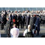 Prince Harry, Duke of Sussex Instagram - Today, The Duke and Duchess of Sussex joined Her Majesty The Queen and members of @TheRoyalFamily at the National Service of Remembrance at the Cenotaph to commemorate and honour the men and women who have lost their lives in conflict. As shared at last night’s Festival of Remembrance, this quote embodies the sacrifice of those that serve: • “When you go home, tell them of us and say, for your tomorrow, we gave our today.” • For more details of this week of Remembrance and their Royal Highness’s recognition for those who serve, please see previous posts. #WeWillRememberThem #Remembrance Photo © PA