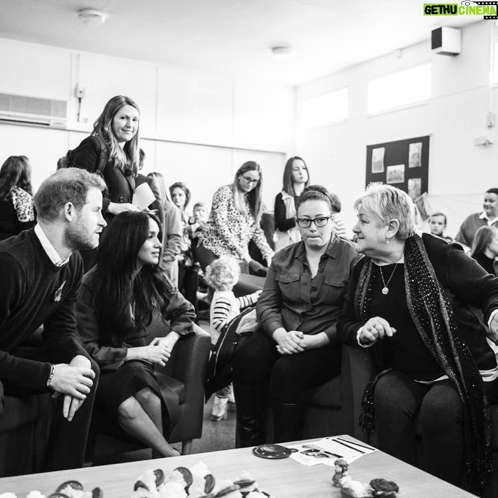 Prince Harry, Duke of Sussex Instagram - Thank you from The Duke and Duchess of Sussex to all the military families they met with yesterday. For more details on this surprise visit, please see our previous post. #remembrance #lestweforget Photo ©️SussexRoyal/MOD