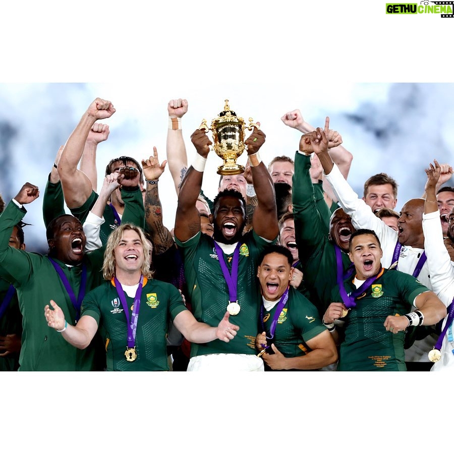Prince Harry, Duke of Sussex Instagram - Congratulations South Africa! Rugby World Cup champions 2019! • “Tonight was not England’s night, but the whole nation is incredibly proud of what @EnglandRugby have achieved over the past few months. Hold your heads high boys, you did an outstanding job and we couldn’t have asked more from you. To the whole of South Africa - rugby unites all of us in more ways than we can imagine, and tonight I have no doubt that it will unite all of you. After last month’s visit, I can’t think of a nation that deserves it more. Well done and enjoy! Arigatu gozaimasu Nihon 🇯🇵” - The Duke of Sussex #RWC2019 #RWCFinal Video © @rugbyworldcup Photo © PA
