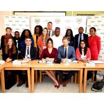 Prince Harry, Duke of Sussex Instagram - Having attended the 10th Annual One Young World opening ceremony on Tuesday, The Duchess of Sussex was joined today by The Duke of Sussex for a round table discussion on gender equity with OYW and Queen’s Commonwealth Trust young leaders. Over the last few days, these young leaders became @OneYoungWorld ambassadors with the intention to return to their communities and further existing initiatives to help change the world for the better. This year OYW partnered with the @Queens_Commonwealth_Trust, of which The Duke and Duchess are President and Vice-President respectively, to provide scholarships to young leaders driving positive social impact in the Commonwealth. This was the most exciting collaboration between two groups The Duchess is passionate about and has been working with for some time. For more information and highlights from the week and how you can support these incredible leaders and their initiatives, visit @OneYoungWorld Photo © SussexRoyal / PA