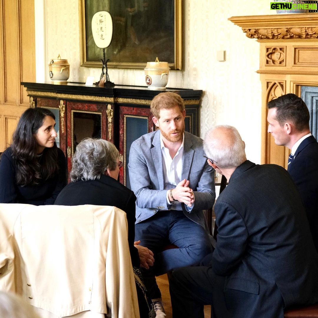 Prince Harry, Duke of Sussex Instagram - This afternoon, The Duke of Sussex attended a mental health workshop at Lambeth Palace hosted by The Archbishop of Canterbury, Justin Welby. This event focused on how the church and community organisations can encourage youth to have an open conversation about their mental health, and how their faith and community can play a key role in that. The Duke and Duchess of Sussex have a close personal relationship with The Archbishop of Canterbury, who officiated their wedding and also oversaw the baptism of their son. The Duke was pleased to attend this special conference to lend his support to The Archbishop and highlight the important work being done to tackle mental health challenges, specifically for the younger generation. We can all come together, regardless of background, race, or religious affiliation, to support each other as a community and ensure we are putting our mental wellness first. For more information on this event, please check out: http://cofe.io/MentalHealth Photo©️SussexRoyal / PA images