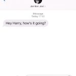 Prince Harry, Duke of Sussex Instagram - Coming soon... #WeAreInvictus • *Disclaimer - this is not a real text conversation*