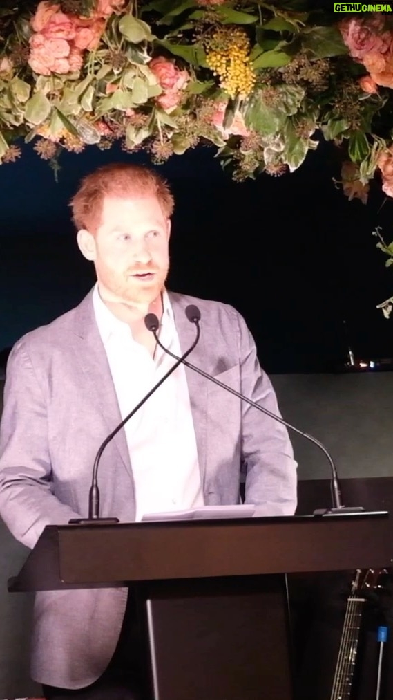 Prince Harry, Duke of Sussex Instagram - at tonight’s dinner for supporters of Sentebale in London Video © SussexRoyal