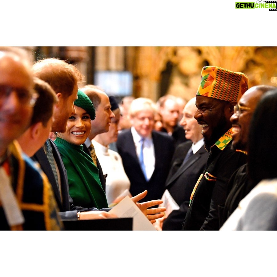 Prince Harry, Duke of Sussex Instagram - This afternoon, The Duke and Duchess of Sussex attended the annual Commonwealth Service at Westminster Abbey on Commonwealth Day, alongside Her Majesty The Queen and Members of The Royal Family. The Commonwealth is a global network of 54 countries, working in collaboration towards shared economic, environmental, social and democratic goals, and the Service today seeks to highlight the vast community which spans every geographical region, religion and culture, embracing diversity amongst its population of 2.4 billion people, of which 60 percent are under 30 years old. As President and Vice-President of the @Queens_Commonwealth_Trust, The Duke and Duchess of Sussex have been passionate advocates of the Commonwealth having spent many years working closely with the next generation of Commonwealth leaders. The theme of the Commonwealth for 2020 is ‘Delivering A Common Future: Connecting, Innovating, Transforming', placing emphasis on youth, the environment, trade, governance, and ICT (Information and Communications Technology) and innovation. From working to protect the earth's natural resources and preserving the planet for generations to come, to championing fair trade and empowering the youth of today to transform the communities of tomorrow, the Service celebrates the Commonwealth's continued commitment to delivering a peaceful, prosperous and more sustainable future for all. Photo © PA