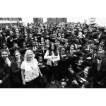 Prince Harry, Duke of Sussex Instagram - 50 years ago, women in Britain won the right to equal pay. That monumental moment began with one courageous and inspiring group of women in a factory in Dagenham, England. In 1968, facing a pay settlement that declared them less skilled than men, the sewing machinists of the Ford Motor Company walked out on strike. In the face of great pressure, they stood firm, and two years later the UK Parliament was forced to pass the Equal Pay Act, protecting and supporting working women ever since. To mark International Women’s Day, The Duchess of Sussex visited Dagenham to meet with Geraldine Dear, one of the strikers, and spend time with students at the Robert Clack Upper School to meet the town’s next generation of female role models, and talk to young women and men about the women who inspire them. • “Being in Dagenham is incredibly profound. Because as you can see with Geraldine and the other women who had the strength to really stand up for something that they knew needed to be done. This is the best example of no matter how small you might feel, how low you may feel on the ladder or the totem pole, no matter what colour you are, no matter what gender you are, you have a voice, and you certainly have the right to speak up for what is right.” - The Duchess of Sussex A lifetime advocate and campaigner for gender equity, The Duchess joined a special assembly to celebrate this remarkable local story, as well as recognise the social, economic, cultural and political achievements of all women around the world. #InternationalWomensDay #IWD2020 #EachForEqual Photo © The Duke and Duchess of Sussex / Chris Allerton