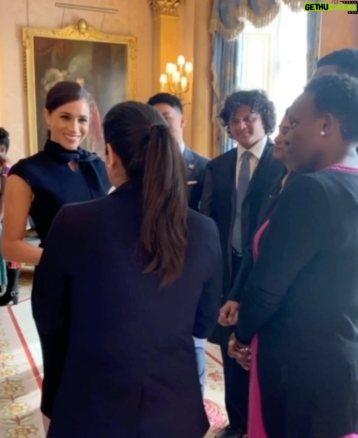 Prince Harry, Duke of Sussex Instagram - Earlier this week The Duchess of Sussex, in her role as Patron of the Association of Commonwealth Universities (ACU), met with the bright minds from across the Commonwealth to hear about their commitment to tackling the global challenges we all face. The Duchess spoke with Scholars studying and researching important areas surrounding; cleaning up plastic pollution in our oceans, helping to build more sustainable cities, improving health outcomes for citizens, and supporting decent work and economic growth. Paving the way as the next generation of leaders, these inspirational scholars, are spread far across the Commonwealth from Malawi to Malaysia, Ghana to Sri Lanka – all of whom will use the skills and knowledge they gain while studying in the UK to make a difference when they return to their home countries. The Duchess, who also attended university with support of a scholarship, is a strong advocate of accessible education for all. As the Royal Patron of The Association of Commonwealth Universities (@The_ACU_Official) since January 2019, The Duchess has met and engaged with students, academics, and staff from ACU member universities across the Commonwealth to learn more about the vital work they do to address global challenges. As President and Vice President of The @Queens_Commonwealth_Trust, The Duke and Duchess thank all those who are working to give access to education for all.