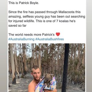 Prince Harry, Duke of Sussex Instagram - Today, on Australia Day 🇦🇺, we recognise the strength of spirit and generosity of the community Down Under. Sharing above a selection of stories of how you’ve come together in the face of such adversity. You are an inspiration to us all.

Image/video © @goodnews_movement