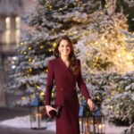 Princess Eugenie Instagram - It was an honour to celebrate HM's life at the Princess of Wales carol concert, Together at Christmas. @princeandprincessofwales #togetheratchristmas
