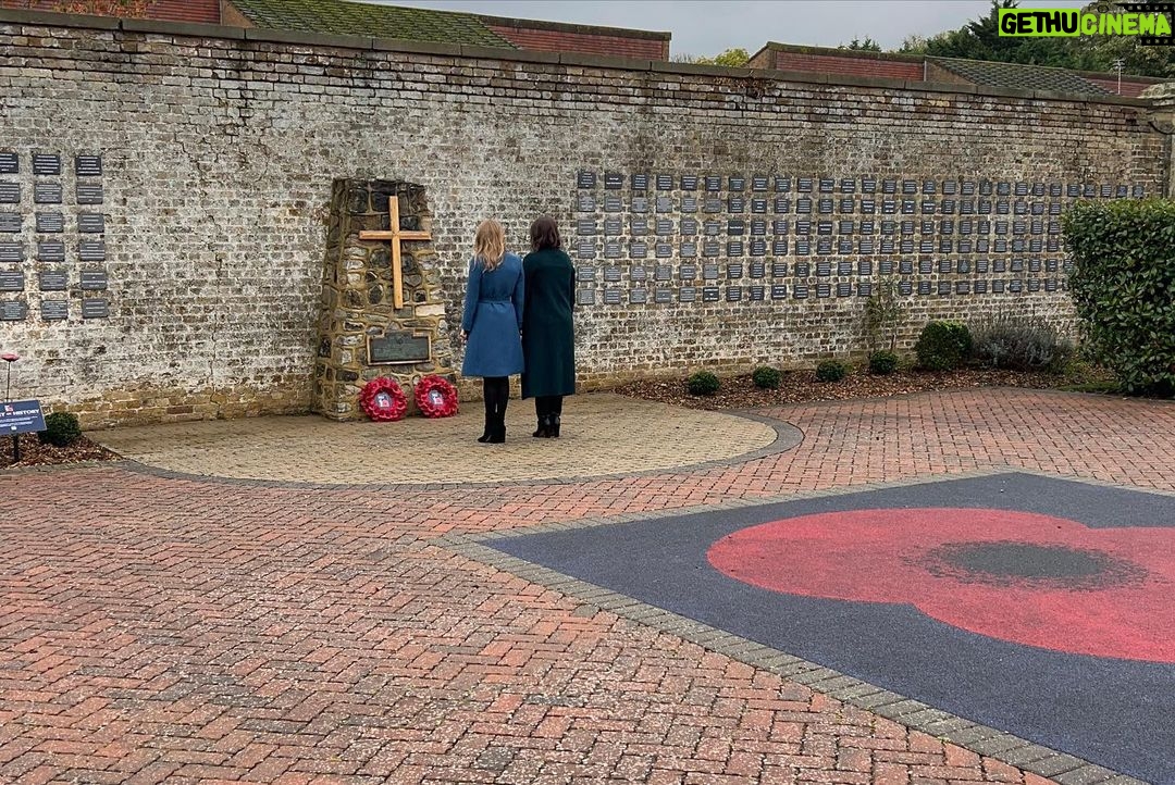 Princess Eugenie Instagram - It was a such an honour to visit @rblicharity with my sister earlier this week. The charity provides vital care, welfare and employment services to Armed Forces veterans across the UK. We met incredible veterans who have completed RBLI’s #Lifeworks employability programme. It was wonderful to see the programme in action at the charity’s social enterprise factory which provides meaningful employment to veterans. We also visited the assisted living facility, Queen Elizabeth Court, to meet some of the lovely residents who call it home; many of whom have served our country with distinction. I also met Vi, who told me she served with my late Grandmother, which brought me such pride. This Armistice Day we remember and pay tribute to the Fallen, the inspiring veterans and those currently serving in the Armed Forces across the world. #rbli #Lifeworks #supportforveterans #LestWeForget #remembrance