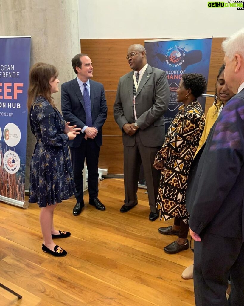Princess Eugenie Instagram - The @unitednations second Ocean 🌊 Conference took place last week and I was lucky enough to go to listen and learn about what's happening across the world, the importance of our healthy oceans and all the things we can do to help it survive and flourish. Sometimes it's easy to feel helpless so I wanted to share just some of the actions and promises from the conference as examples of how we can work together for a flourishing ocean: - 100+ countries have pledged to 30x30, a campaign to protect 30% of the Worlds Oceans by 2030 - Aruba will expand their marine park to an island-round marine protected area - Australia is committing $1.2 billion to preserving and restoring the Great Barrier Reef. - Belize will protect 30% of their marine area by 2030. - Greece committed to reduce single use plastic beverage and food containers by 60% by 2026; cutting plastic litter in the ocean by 50% by 2030. - Monaco is protecting Mediterranean Monk Seals and their habitats. - The UK has pledged £150m to COAST - @btwaves found the largest sea grass meadow on earth across the Great Bahama Banks thanks to some epic collaborators, tiger sharks! Sea Grass captures a huge amount of carbon we produce. 🐳🐋🌊🎣🐟🐠🐡❤️👏🏻❤️