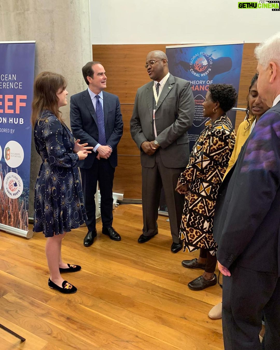 Princess Eugenie Instagram - The @unitednations second Ocean π Conference took place last week and I was lucky enough to go to listen and learn about what's happening across the world, the importance of our healthy oceans and all the things we can do to help it survive and flourish. Sometimes it's easy to feel helpless so I wanted to share just some of the actions and promises from the conference as examples of how we can work together for a flourishing ocean: - 100+ countries have pledged to 30x30, a campaign to protect 30% of the Worlds Oceans by 2030 - Aruba will expand their marine park to an island-round marine protected area - Australia is committing $1.2 billion to preserving and restoring the Great Barrier Reef. - Belize will protect 30% of their marine area by 2030. - Greece committed to reduce single use plastic beverage and food containers by 60% by 2026; cutting plastic litter in the ocean by 50% by 2030. - Monaco is protecting Mediterranean Monk Seals and their habitats. - The UK has pledged Β£150m to COAST - @btwaves found the largest sea grass meadow on earth across the Great Bahama Banks thanks to some epic collaborators, tiger sharks! Sea Grass captures a huge amount of carbon we produce. π³πππ£ππ π‘β€οΈππ»β€οΈ