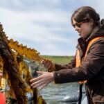 Princess Eugenie Instagram - Today is #worldoceansday a day we have to herald the ocean for the amazing place it is. Yesterday I was lucky enough to be on the Welsh coast visiting @car_y_mor site in Wales. This regenerative ocean farm, supported by @wwf_uk is such a wonderful volunteer supported, community owned project that looks to deliver no-input, low-impact marine farming. Farming seaweed is a very efficient way to produce nutritious food (the seaweed burger was particularly good), fertilise crops and feed animals as well as giving new habitats to marine life. WWF's seaweed solutions project aims to accelerate the growth of regenerative ocean farming to improve biodiversity, sequester carbon and to provide products for use in food, feed and bioplastics. Thank you to you all for such a wonderful day on our special ocean @wwf_uk @car_y_mor @pcfcic @falcon_boats